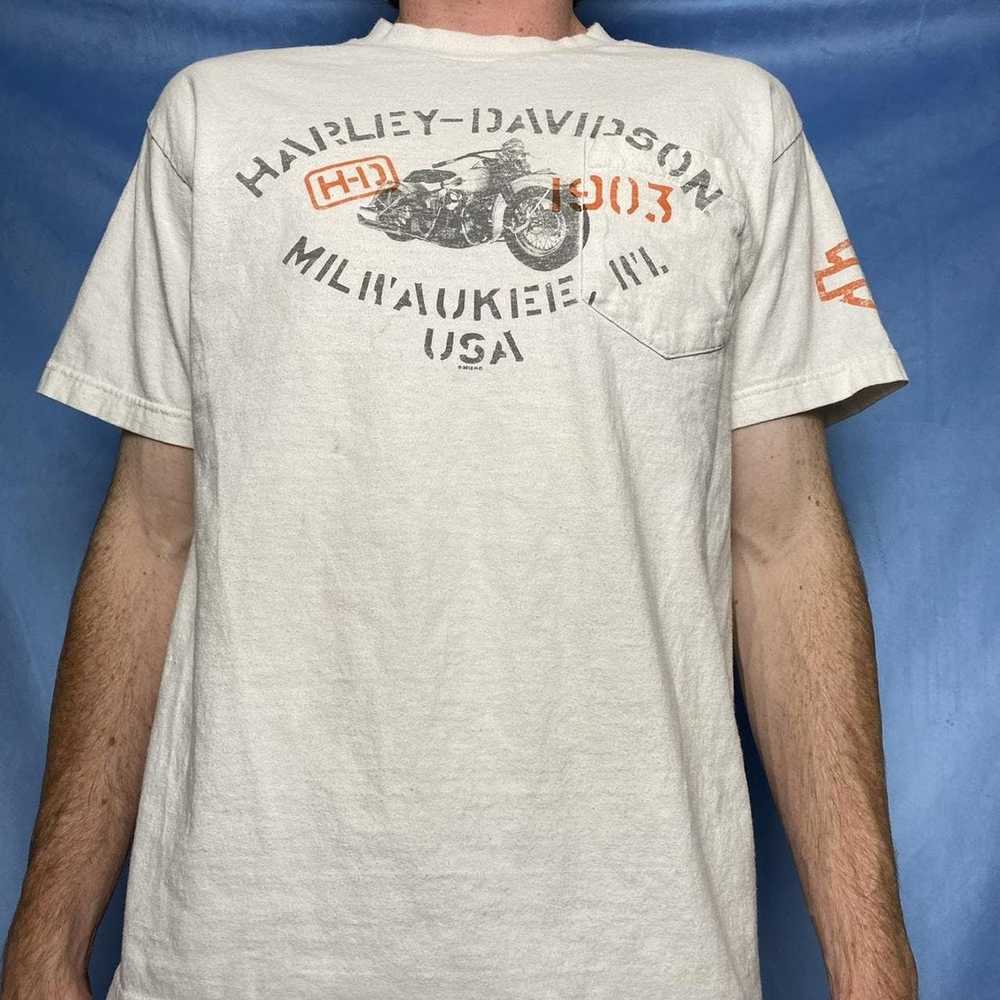 Harley Davidson × Vintage retro harley davidson m… - image 1