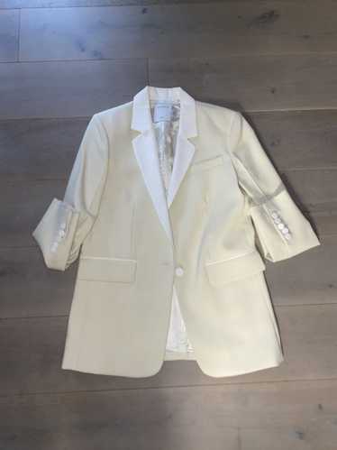 Sandro Sandro White Suit Jacket