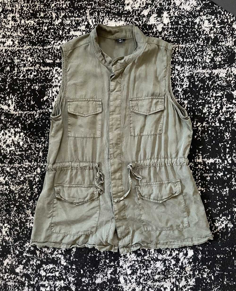 Vintage Thrifted Button-Up Vest - image 3