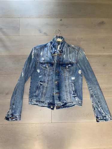 Zara Zara Trafaluc Denim Button Up Jacket