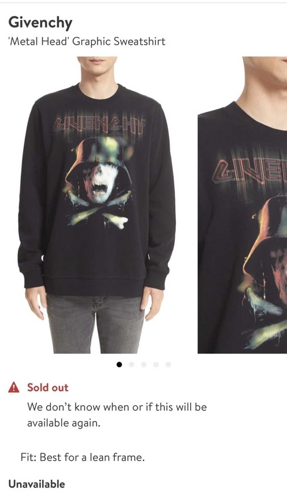 Givenchy ‘Metal Head’ Graphic Sweatshirt - image 11