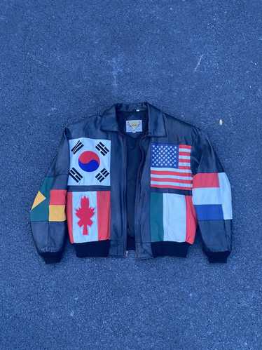 Louis Vuitton Brown Leather Mink Collar Biker Jacket ref.241109 - Joli  Closet