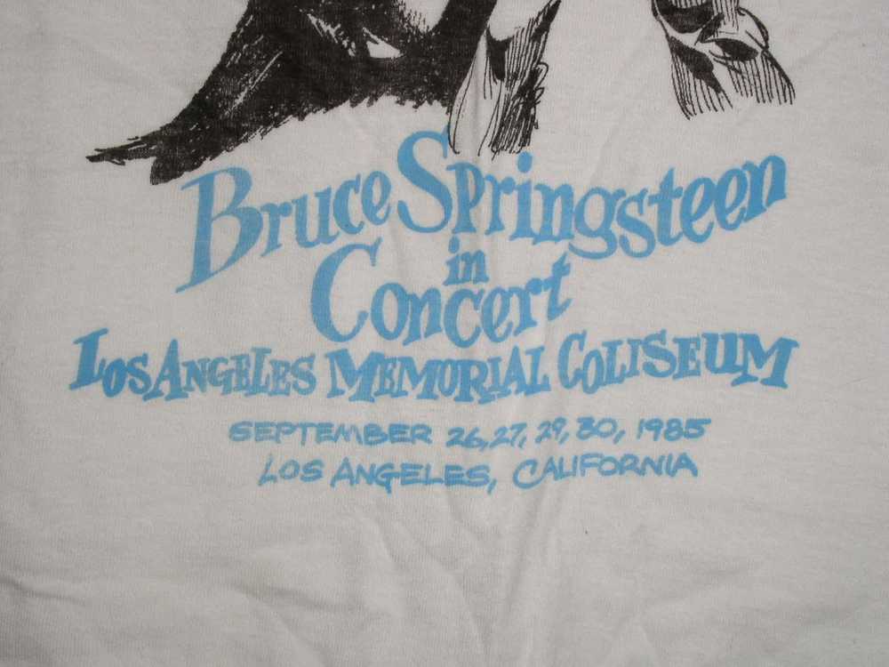 Rock T Shirt × Very Rare × Vintage Bruce Springst… - image 3