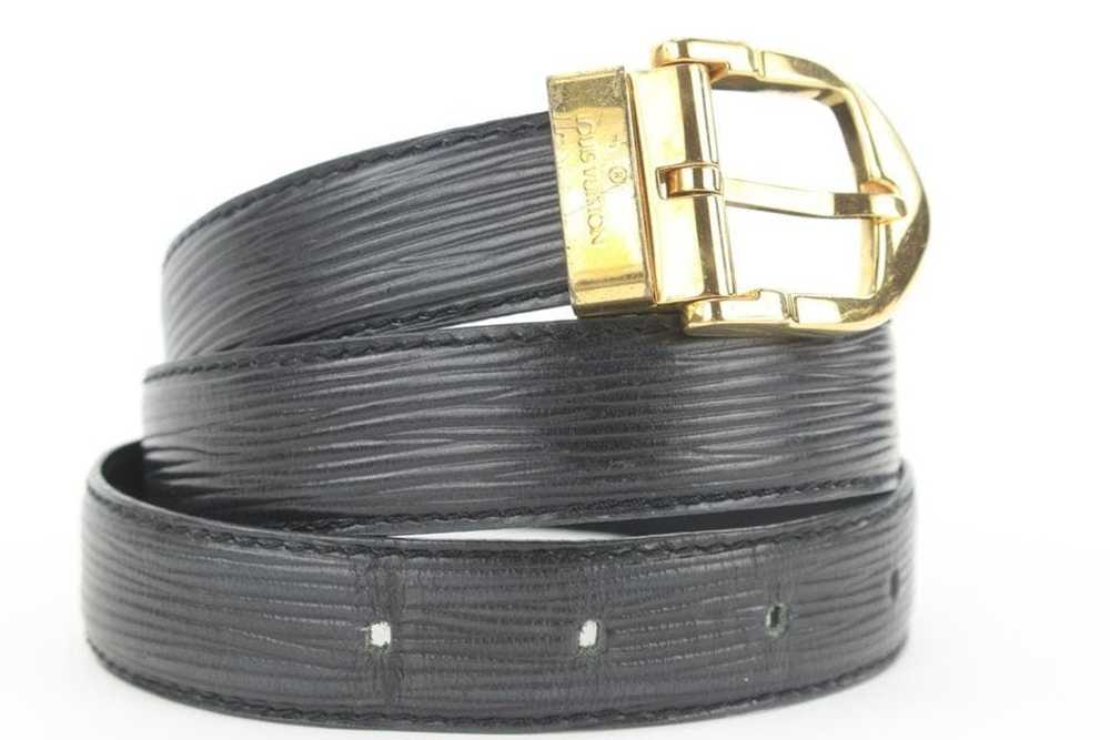 Louis Vuitton Louis Vuitton Epi Leather Ceinture … - image 12