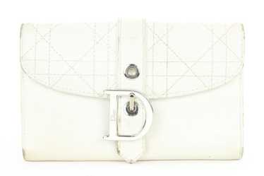 Christian Dior WHITE DIOR MONOGRAM BUCKET Leather Cloth ref.185944 - Joli  Closet