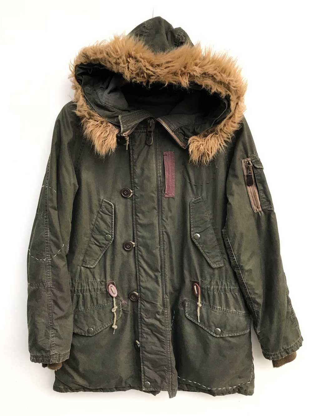 Japanese Brand × John Bull John Bull Parkas Quilt… - image 1