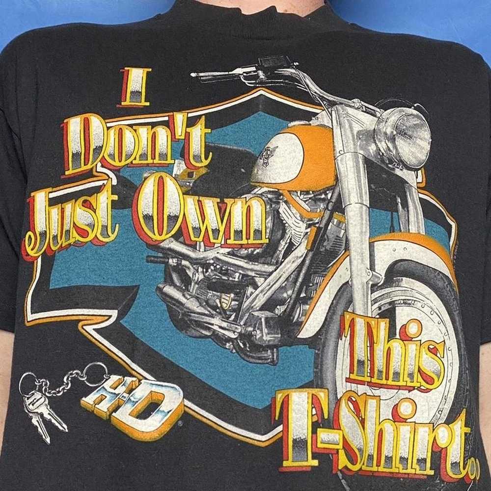 Harley Davidson × Vintage vintage harley davidson… - image 4