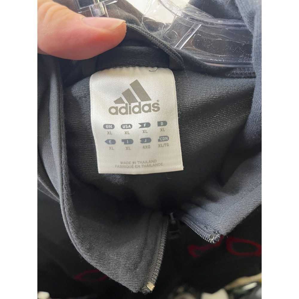 Adidas Adidas Track Suit Top Vintage Gray Large L… - image 3