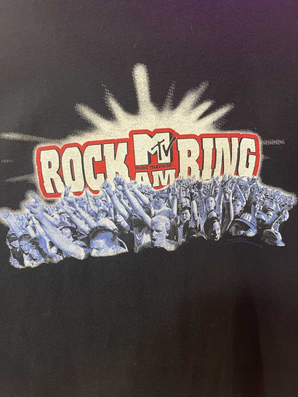 Mtv × Vintage MTV Rock Ring tee - image 2