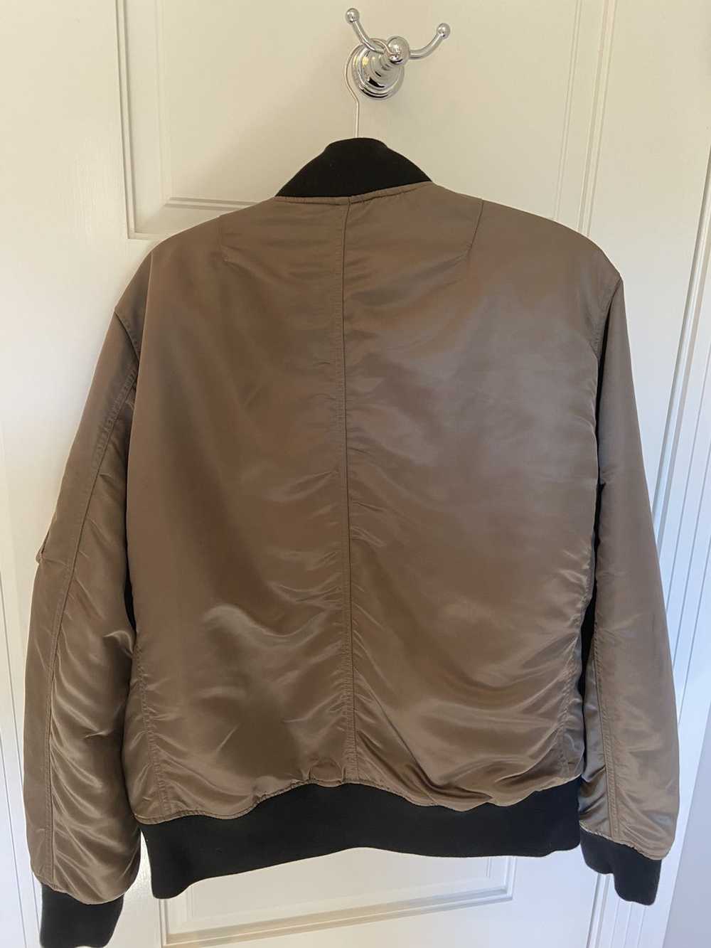 Rag & Bone Rag & Bone Green/Brown Bomber Jacket XL - image 2