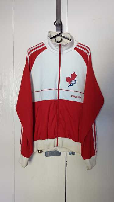 Adidas Vintage 80s Adidas Canada Olympic Jacket