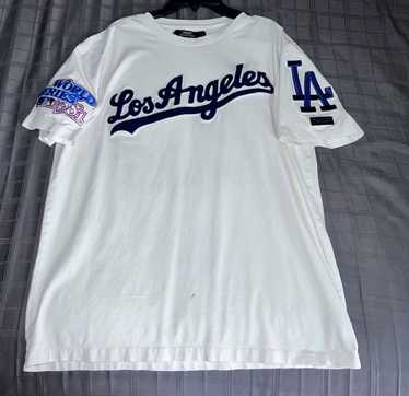 Women's Los Angeles Dodgers Nike Heather Gray Summer Breeze Raglan Fashion  T-Shirt