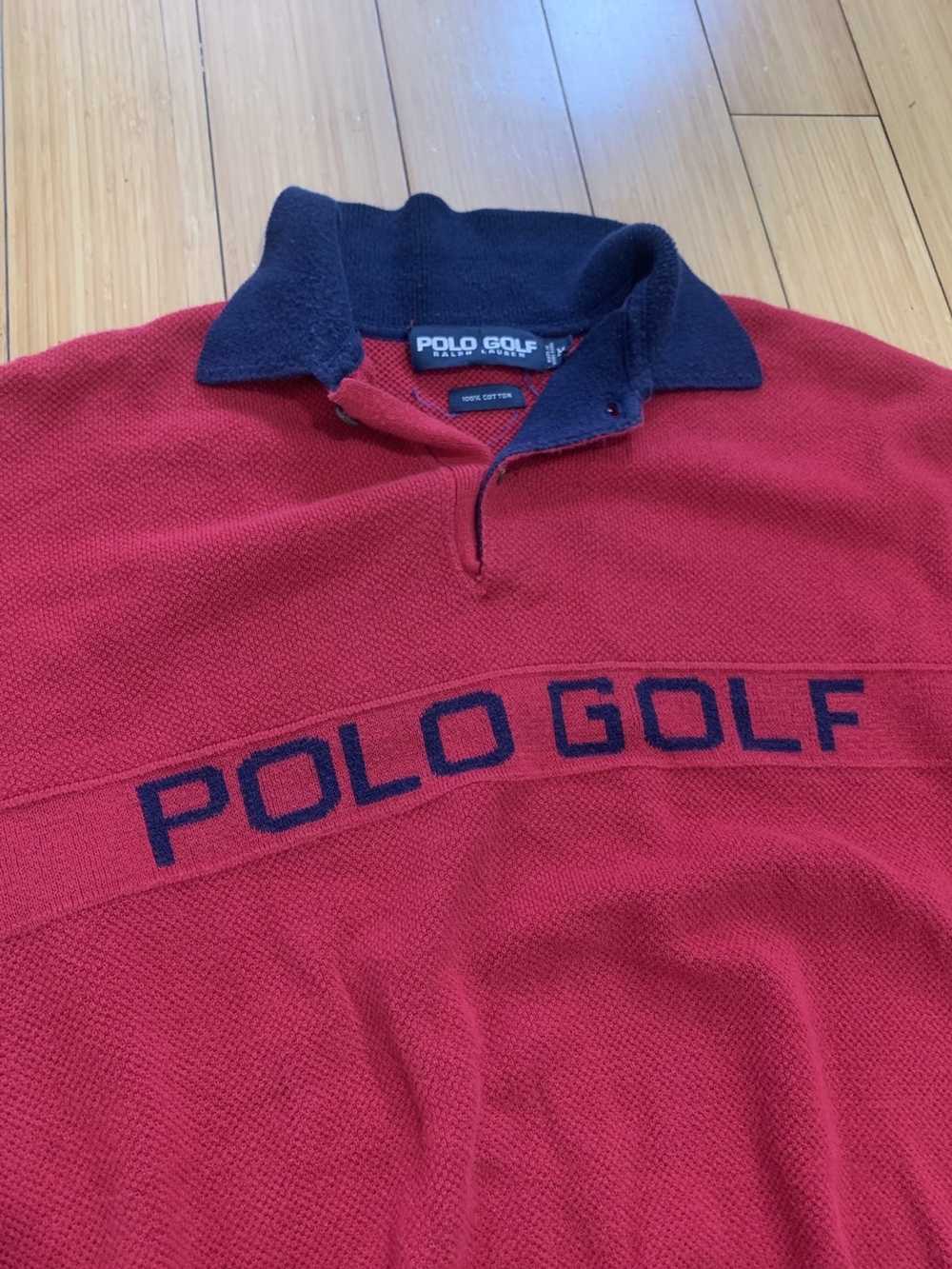 Polo Ralph Lauren × Vintage Polo Golf Knit Rugby - image 2