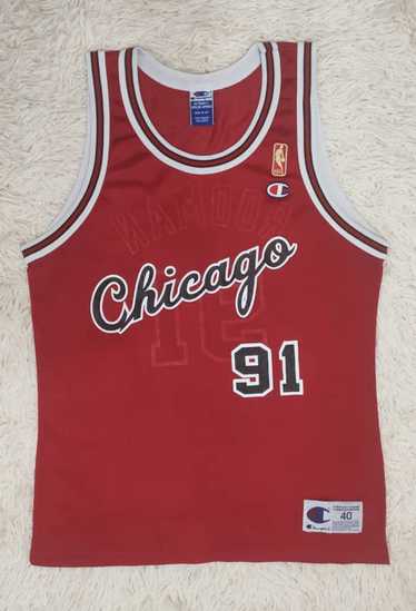 Champion × NBA Dennis Rodman Chicago Bulls Jersey 