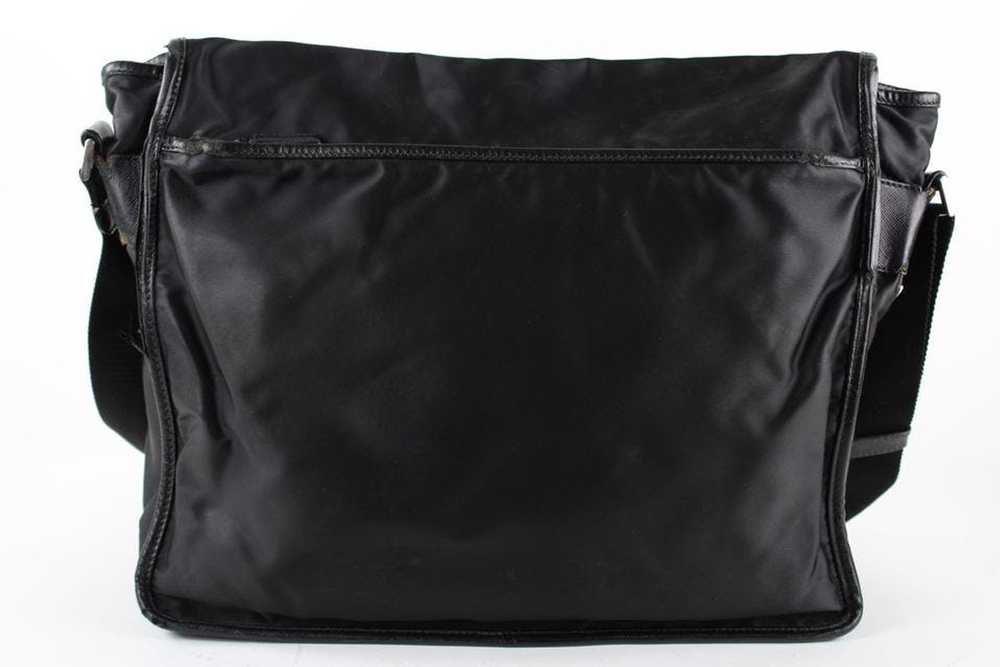 Prada Prada Black Tessuto Messenger Crossbody Bag… - image 8