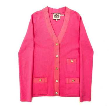 Juicy Couture × Vintage Juicy Couture pink cardig… - image 1