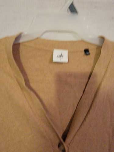 Custom Camel B-Sided Cardigan