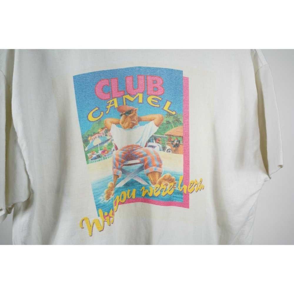 Vintage G318 Vintage Club Camel Member Tee Shirt … - image 7