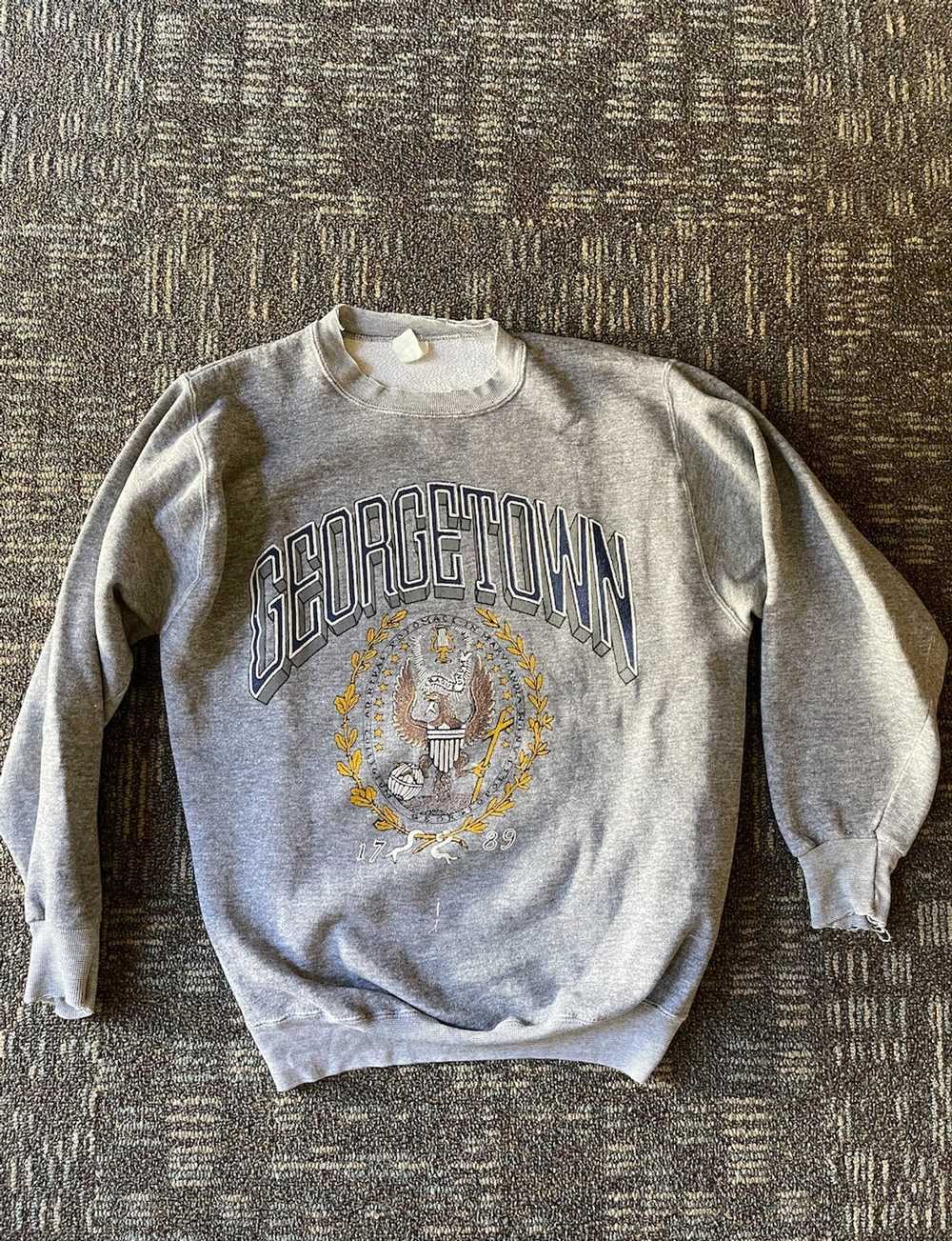 Vintage Vintage Georgetown Sweatshirt - image 1