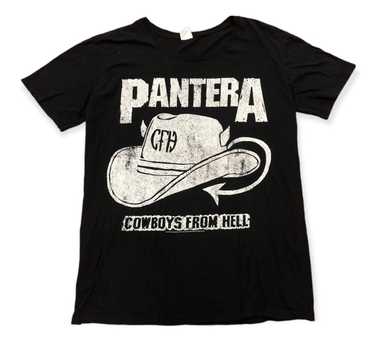 Pantera Cowboys From Hell T-Shirt Cowboys Hat Vintage T-Shirt