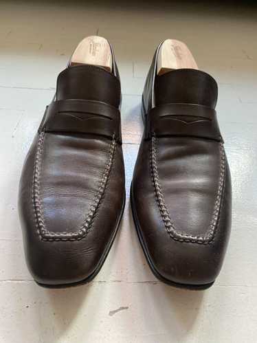 Santoni Used Santoni Loafers - brwn - sz US11/UK10