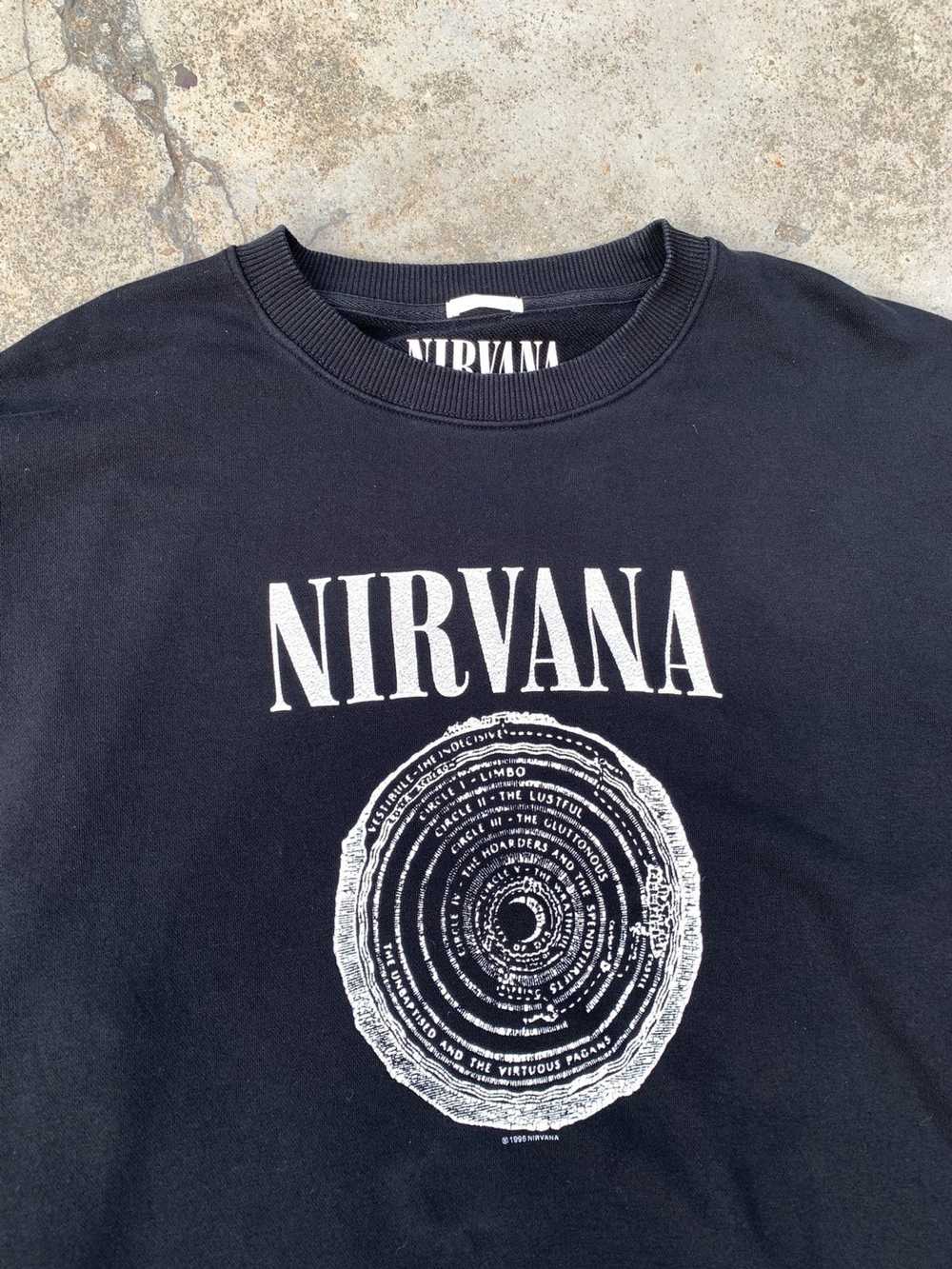 Band Tees × Nirvana × Vintage Vintage Nirvana 199… - image 4