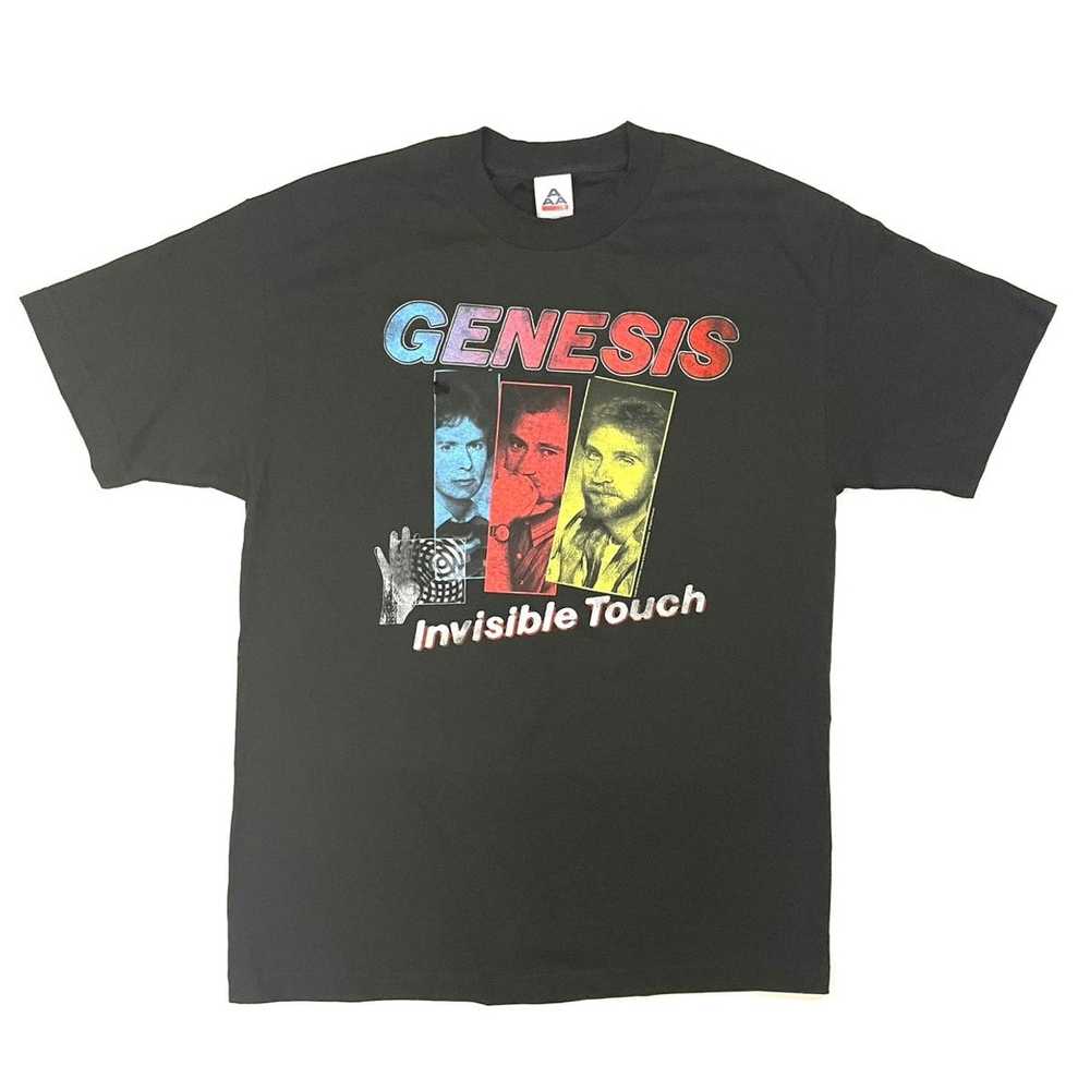 Band Tees × Vintage Genesis Invisible Touch T-shi… - image 1