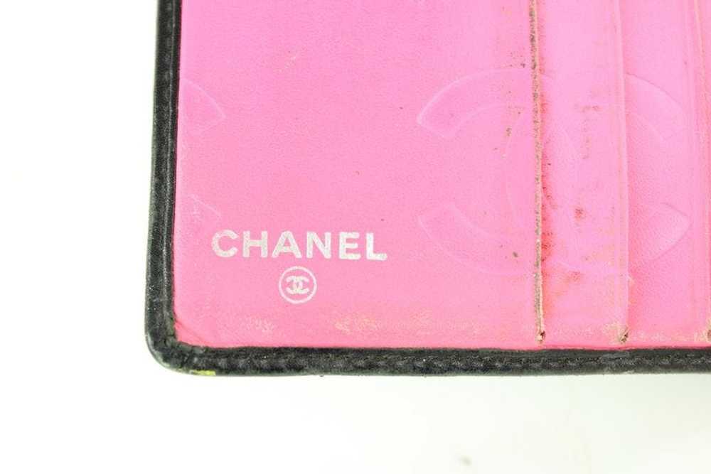 Chanel Chanel Black Quilted Cambon Ligne Compact … - image 11