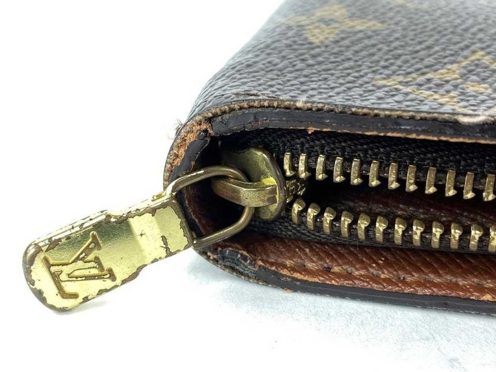 Louis Vuitton Louis Vuitton Wallet Long Zip Aroun… - image 3