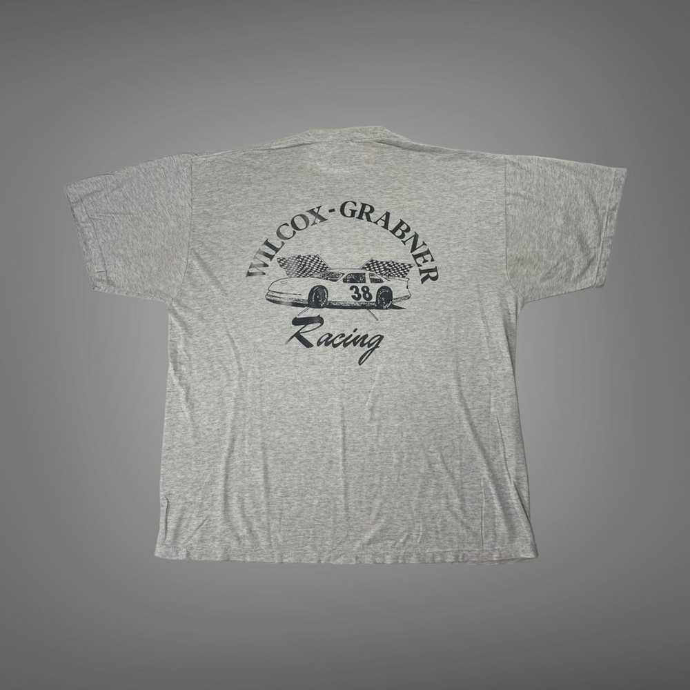 Racing × Vintage Vintage 90s Wilcox racing t Shirt - image 1