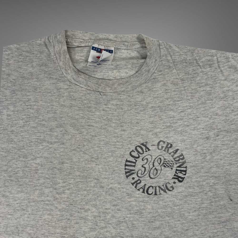 Racing × Vintage Vintage 90s Wilcox racing t Shirt - image 4