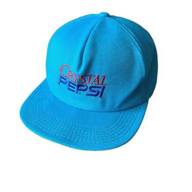 Pepsi × Vintage Vintage Crystal Pepsi Snapback Hat
