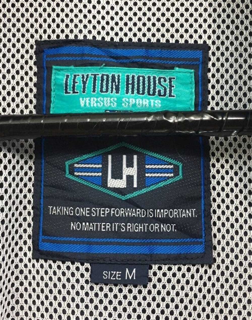 Vintage Leyton House Windbreaker Jacket Embroider… - image 9