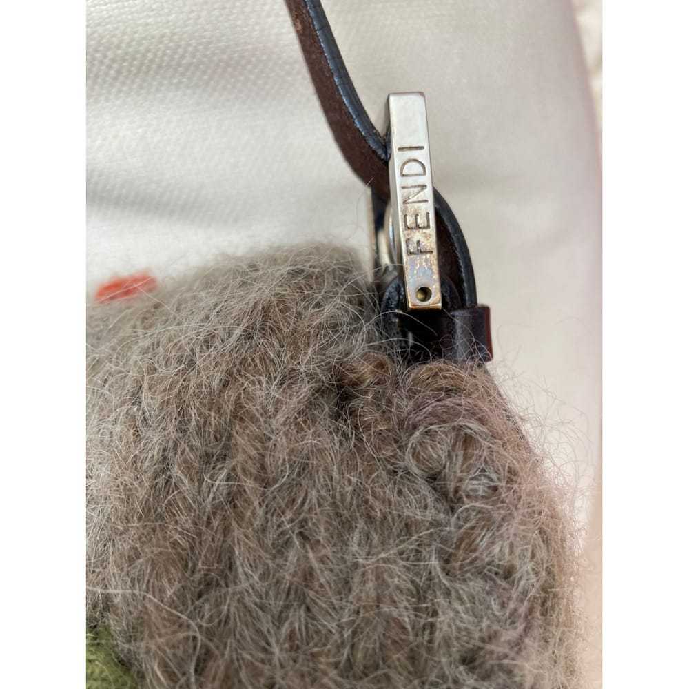 Fendi Baguette wool handbag - image 5