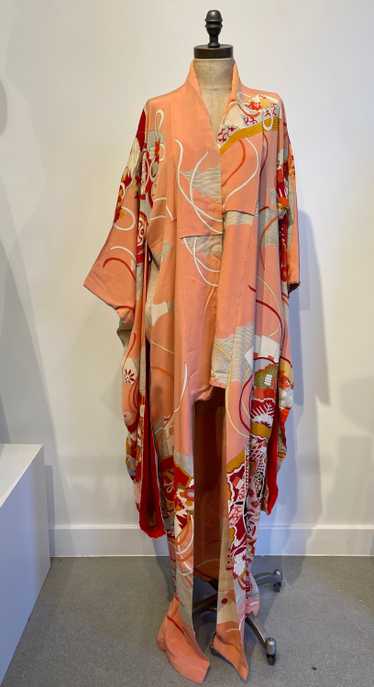 Vintage 1940’s Silk Wedding Kimono - image 1