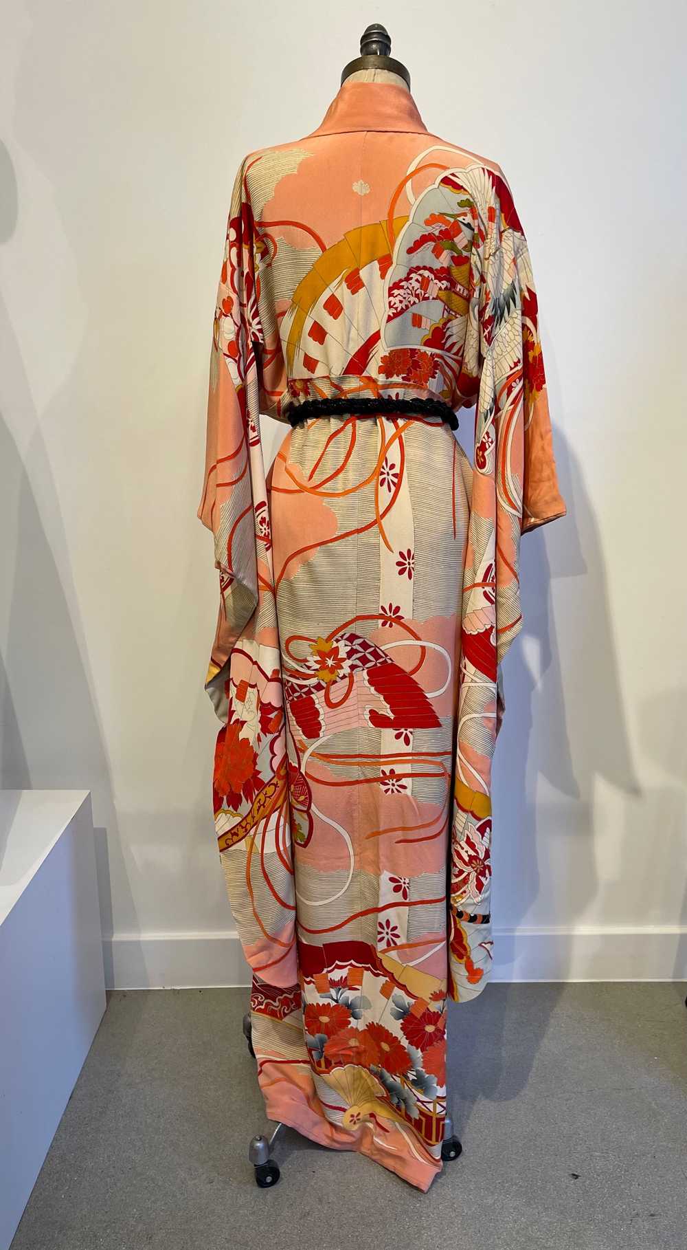 Vintage 1940’s Silk Wedding Kimono - image 4