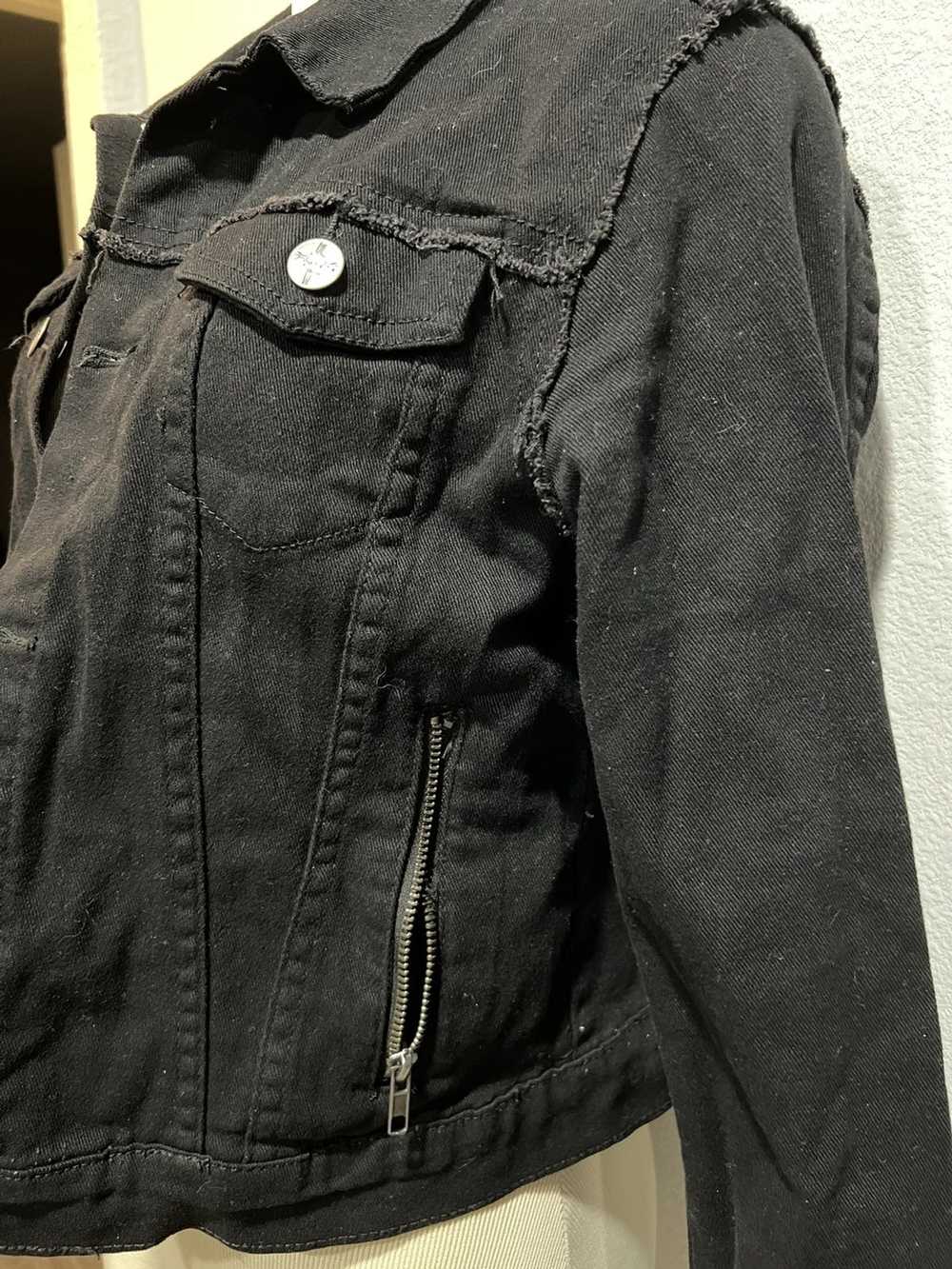 Lip Service Black denim jacket - image 2