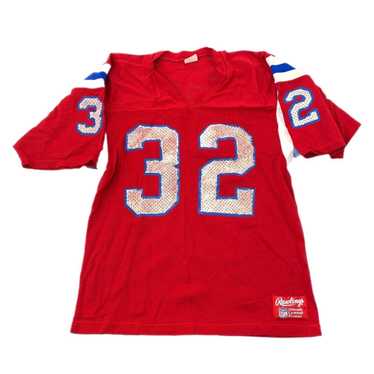 NEW ENGLAND PATRIOTS 1980's Throwback Home NFL Jersey Customized