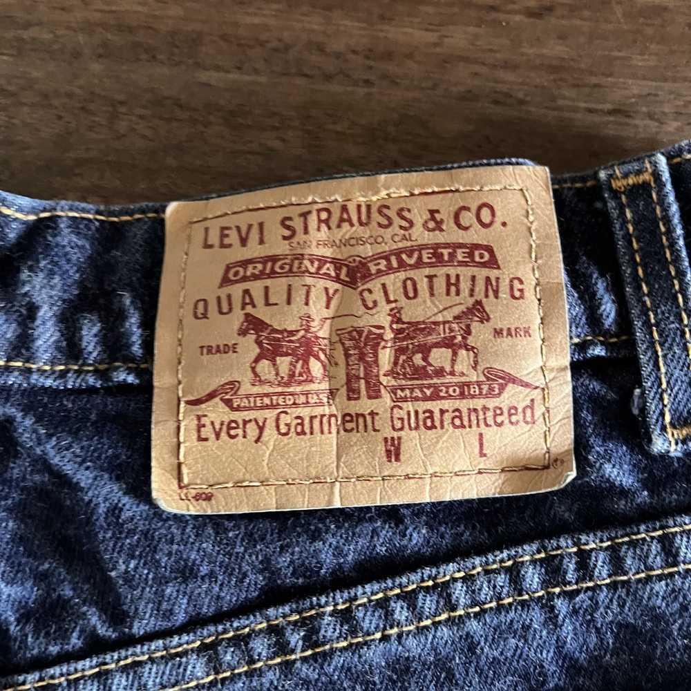 Levi's × Vintage Vintage 1990s Levi's 955 Shorts … - image 8