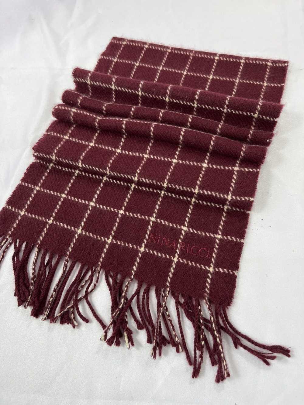 Luxury × Other Nina Ricci Scarf / Muffler / Wool … - image 6