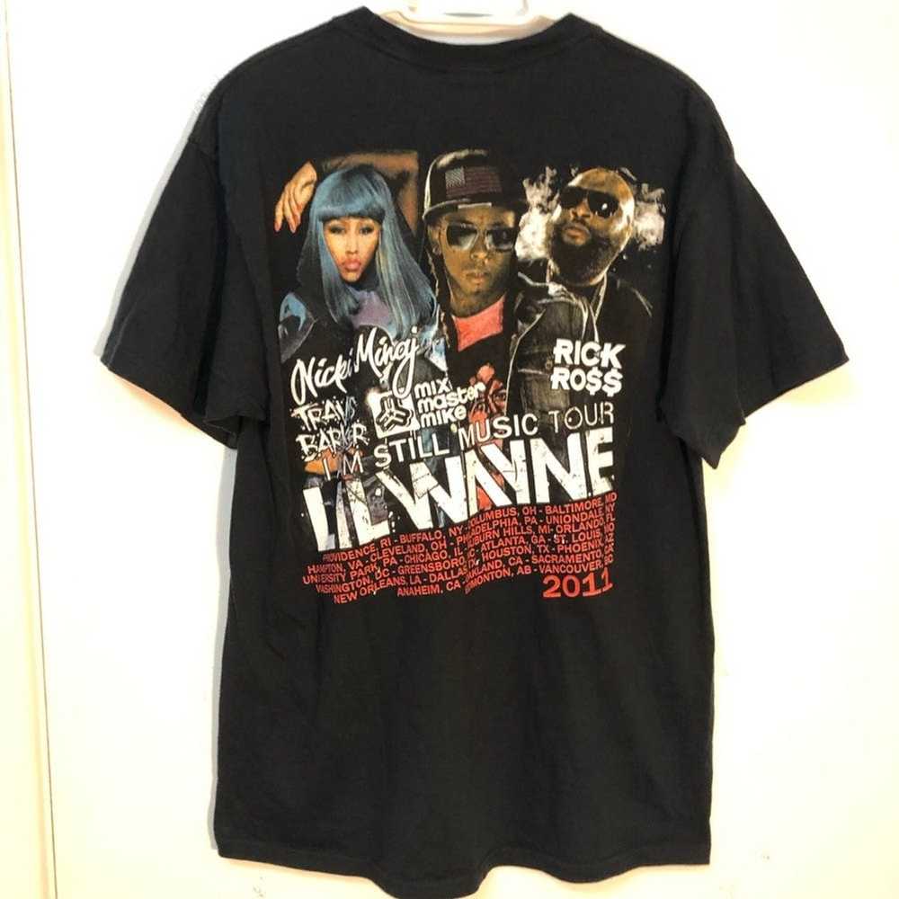 Band Tees × Rap Tees LIL WAYNE RAP TEE BOOTLEG ST… - image 2