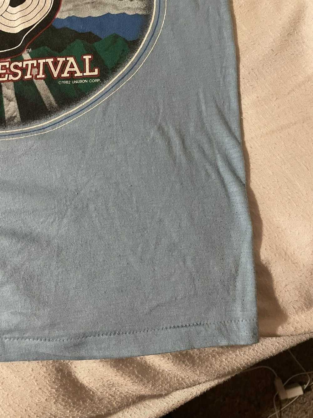 Band Tees 1982 US Festival Rock Concert Muscle T … - image 11