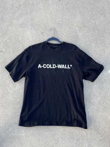 🚨ROOSEVELT FIELD MALL🚨 A-Cold-Wall Knitted Logo Cream Tee• $80