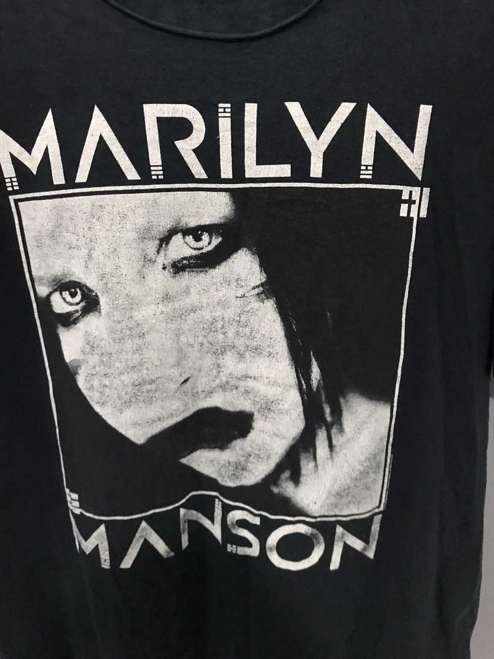 Band Tees × Rock T Shirt × Rock Tees Marilyn Mans… - image 3