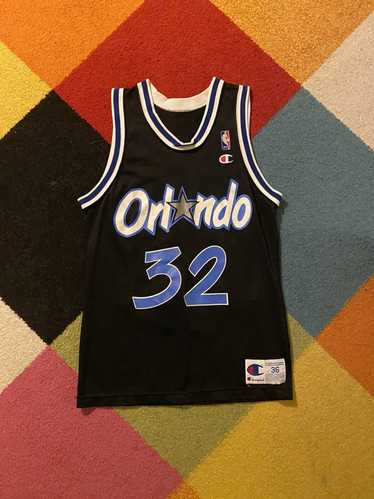 1990s Shaquille O'neal Orlando Magic Champion Basketball Jersey