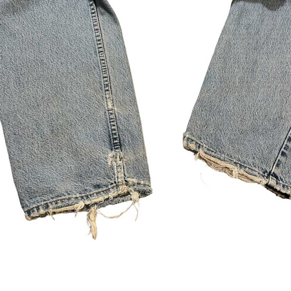 Levi's × Vintage 90s Levi’s 505 Distressed Jeans - image 2