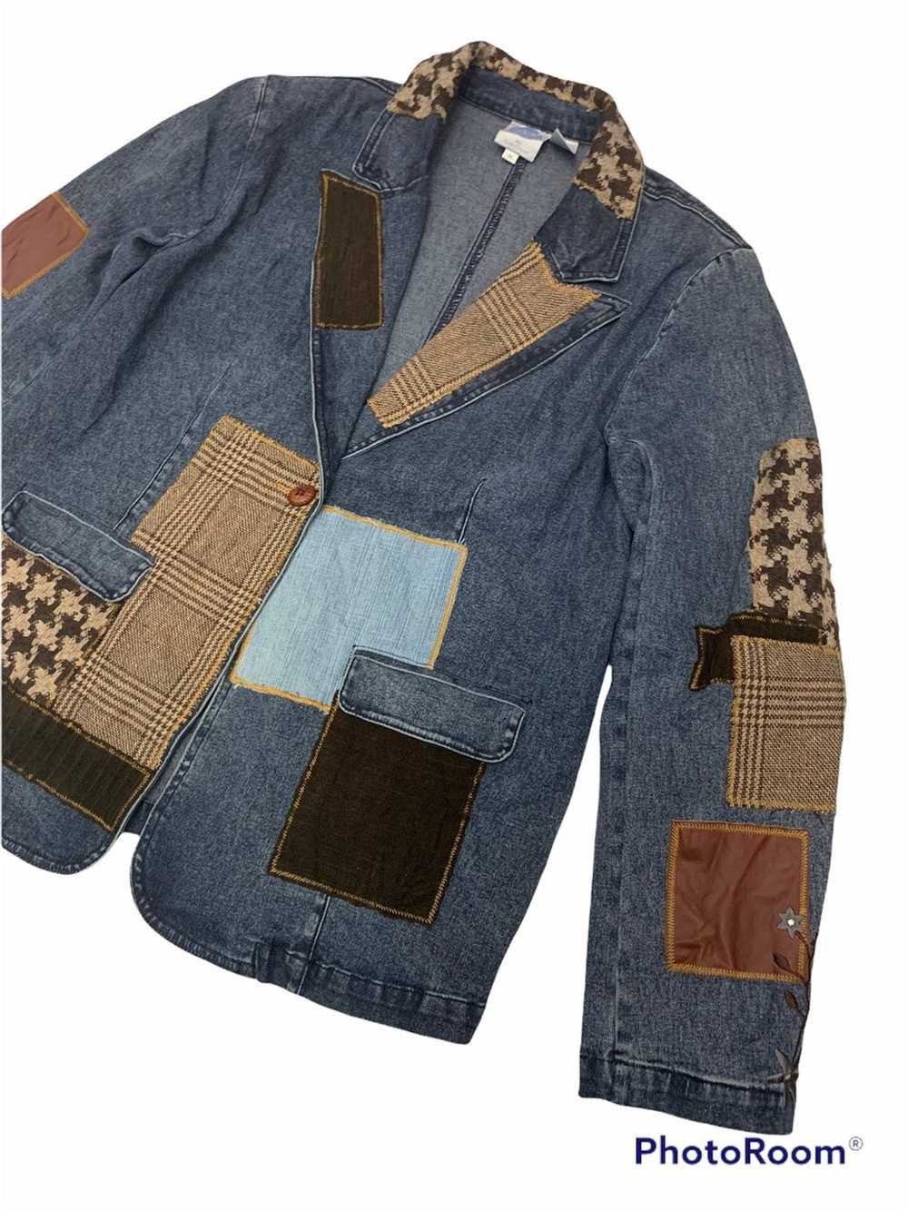 Artist Denim × Designer Diane Gilman denim jacket… - image 2