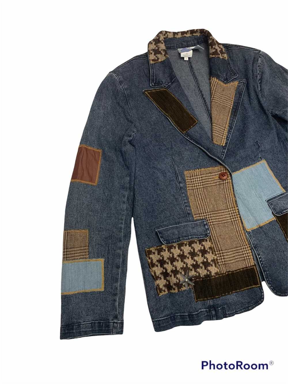 Artist Denim × Designer Diane Gilman denim jacket… - image 3