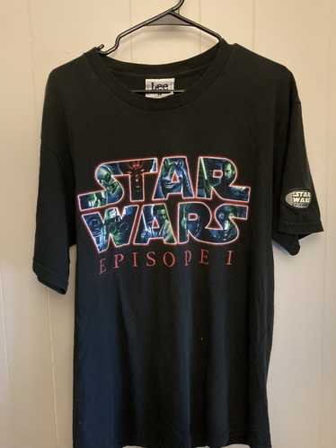 Vintage Lee Star Wars Episode 1 Purple Sz XL Baseball Jersey NEW WITH TAG