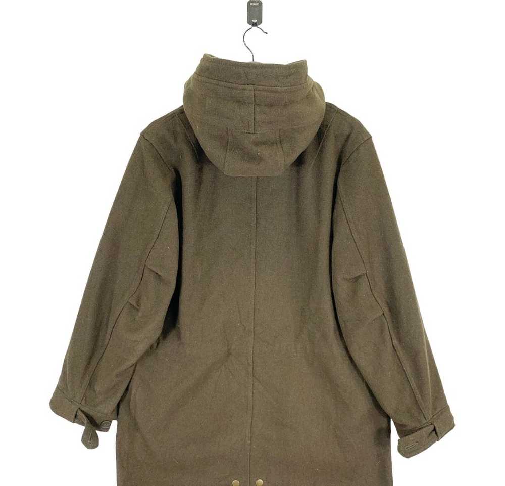 Vanquish VINTAGE VANQUISH OLIVE WOOL PARKA JACKET - image 7